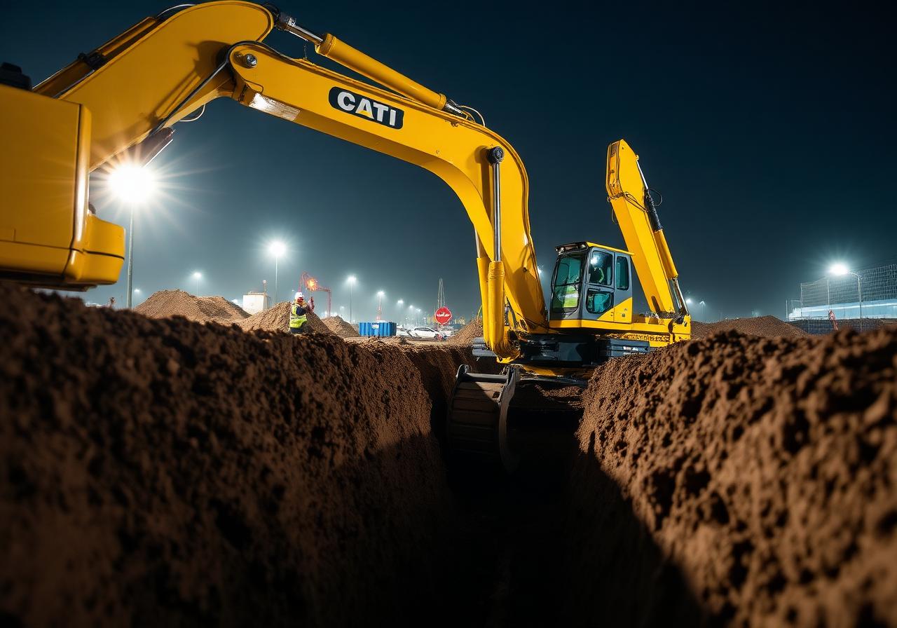 Excavații & șanțuri pentru utilități